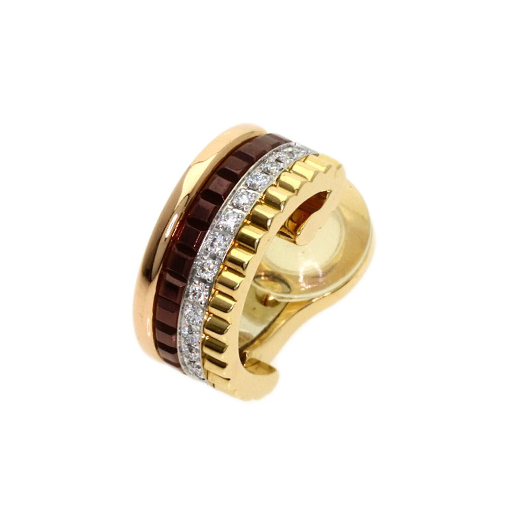 BOUCHERON 18k Gold Diamond Earrings